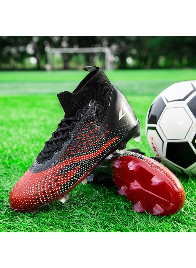 New Men Soccer Shoes Cleats Football Boots Sports Large Size Long Studs Turf Shoes for Training Competition - Image 5